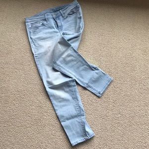 Faded Calvin Klein Skinny Ankle jeans